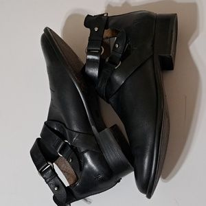 Frye Moto Look Carly Cut Out Shooties